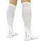 Meister Graduated 20-25mmHg Compression Running Socks for Shin Splints (Pair) - White - Large