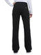 Dickies Xtreme Stretch Women Scrubs Pant Mid Rise Rib Knit Waistband DK020, Black, Large