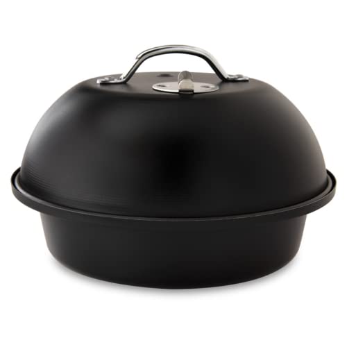 Nordic Ware 36567 Personal Size Stovetop Kettle Smoker, Black