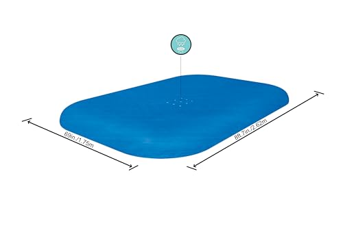 Bestway 8'7" x 69" x 20"/2.62m x 1.75m x 51cm Rectangular Pool Cover