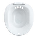 Toilet Sitz Bath Portable Personal Perineal Soaking Bidet Basin Travel Pregnant White