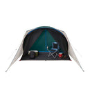 Coleman Cabin Camping Tent with Screened Porch, 4/6 Person Weatherproof Tent with Enclosed Screened Porch Option, Includes Rainfly, Carry Bag, Extra Storage, and 10 Minute Setup