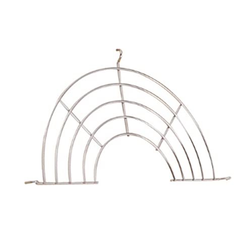 Wok Rack, Kitchen Storage, Kitchen, Wok, Frying Pan, Pot, Stainless Steel Shelves, Food Cooling Rack (Large) (Large) Oil Drain Rack for Frying, Food Strainers (Large Size)