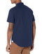 Lacoste Men's Regular Fit Cotton Shirt, Marine/Marine, Small