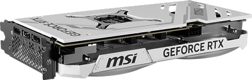 MSI Gaming GeForce RTX 4070 12GB GDRR6X Extreme Clock: 2520 MHz 192-Bit HDMI/DP Nvlink TORX Fan 4.0 Ada Lovelace Architecture Graphics Card (RTX 4070 Ventus 2X White 12G OC)