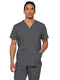 Dickies Men's medical scrubs shirts, Pewter, Large UK