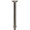 Zenna Home E60H1ALSS Chrome NeverRust 28 by 60-Inch Hoop Shower Rod for Freestanding and Clawfoot Tubs