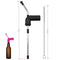 2 Pcs Beer Snorkel, Beer Bong Funnel Double Snorkel Drinking Beer Bar Tools Festivals Party Dispenser with Cleaning Brush