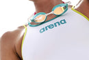 ARENA 3151 Air Speed Mirror Indoor Swimming Goggle, 202/ Yellow/White