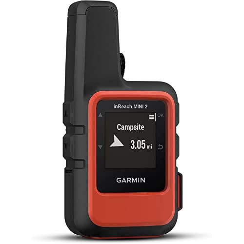 Garmin 010-02602-00 inReach Mini 2 Portable Satellite Communicator/GPS Navigator, Flame Red Bundle with 2 YR Premium Extended Service Protection Plan