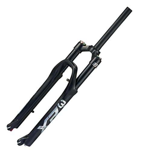 KRSEC 27.5/29 Air Bike Suspension Fork Mountain Bike Fork29 inch Travel 120mm Quick Release QR 9mm 28.6mm Straight Tube Manual Lockout Rebound Adjustable Ultralight Mountain Bike Front Forks XC AM 29"