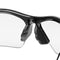 Stanley Clear Lens Half Frame Safety Glasses - Clear Safety Glasses For Men & Women - Transparent with UV Protection Glasses - Rubber Tipped No-Slip Design