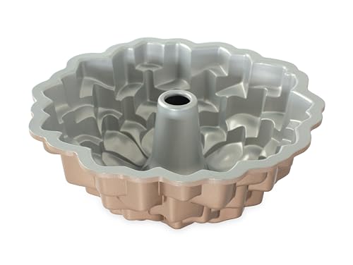 Nordic Ware Blossom Bundt Cake Pan, Gray, 87537