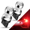 AUXITO 7443 Red LED Bulbs, 7440 7443R LED Bulbs T20 7441 7444 LED Lights for Brake Tail Lights, Pack of 2