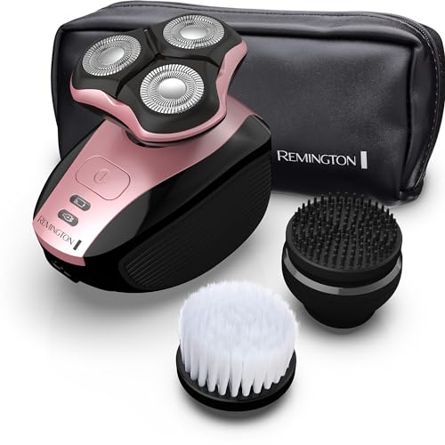 Remington Ultimate Series Pure Confidence Lady Shaver, WR1000AU, 360 Degree Pivoting Head, Ergonomic Design, Cordless Rechargeable Shaver, 100% Waterproof, Pink