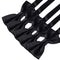 10 Pcs Elegant black Pre-tied Bow ties Formal Tuxedo Bowtie Set with Adjustable Neck Band,Gift Idea For Men And Boys (10 Pcs6)