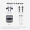 Samsung Galaxy Buds3 Pro Wireless Bluetooth Headphones, Active Noise Cancelling (ANC), Adaptive Noise Cancelling, 360 Audio, in-Ear Headphones with Hi-Fi Sound, Silver, Includes Anymode Clear Cover