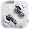 Nothing Ear 2024 White, 45 dB Smart ANC, 24-bit Hi-Res Audio, Up to 40.5 Hours Playtime,11 mm Dynamic Bass Boost, ‎Microphone Included, ChatGPT Integration, Support 2.5W Wireless Charging
