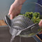 Clip On Strainer Silicone,1Pc Silicone Clip-on Stew-Pan Strainer,Snap Strainer Clip on Strainer,Food Strainer Snap Strainer Clip On Silicone Colander MeshStrain Drainer,Pot Strainer and Pasta Strainer