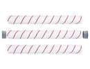 ROLLINGDOG Exclusive 18 Inch Paint Roller Naps-3/16" Short Nap for Smooth Surface Painting (Pack of 3)
