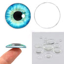 100PCS Eyes Glass Cabochon for Clay Doll Making Sculptures Props Craft DIY Findings Jewelry Making