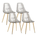 CangLong Dining Chairs, Clear