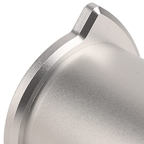 Coffee Dosing Cup, Aluminum Alloy Anti Flying Professional Barista Espresso Powder Cup for Breville 8 54mm (Silver)