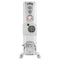 De'Longhi, Portable Oil Column Heater, 2400W with Timer, Addional Fan to Boost Heat, Castors and Cool-Touch Handle, 24 H, DL2401TF, White