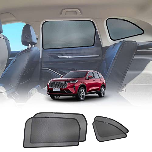 X-CAR Magnetic Window Sun Shade Compatible with Haval H6 2021-2024 Car Accessories Blind Mesh for Rear and Port Windows