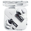 Nothing Ear 2024 White, 45 dB Smart ANC, 24-bit Hi-Res Audio, Up to 40.5 Hours Playtime,11 mm Dynamic Bass Boost, ‎Microphone Included, ChatGPT Integration, Support 2.5W Wireless Charging