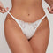 20 for 25 Panties Women's Sexy Charm Lace Splice G String Pants Floral Decoration Solid Color Comfortable Pants Women Thong Panties Pack White