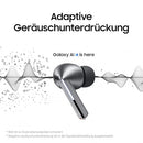 Samsung Galaxy Buds3 Pro Wireless Bluetooth Headphones, Active Noise Cancelling (ANC), Adaptive Noise Cancelling, 360 Audio, in-Ear Headphones with Hi-Fi Sound, Silver, Includes Anymode Clear Cover