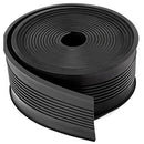 Garage Door Seal Strip, Garage Door Bottom Weather Stripping Replacement Universal Garage Threshold Rubber Seal T Ends, 3.74" Width x 20 Feet Length