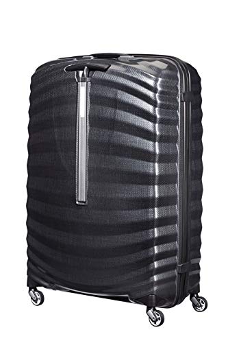 Samsonite Lite-Shock Hand Luggage, Black, XL (81 cm-124 L), Suitcase