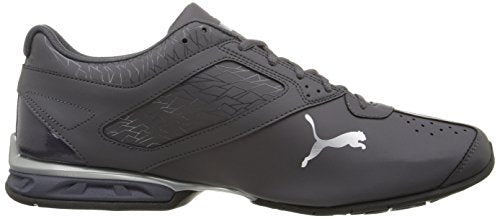 PUMA Men's Tazon 6 Fracture FM Cross-Trainer Shoe, Periscope/Silver, US 13