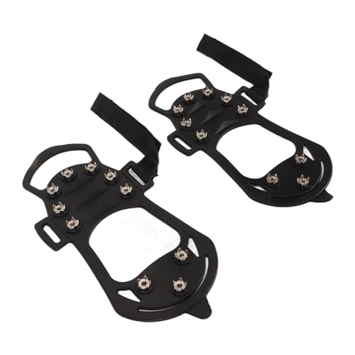 Ice Cleats Grippers, Ice Cleats Widely Used 10 Teeth for Rock Climbing (S)