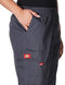 Dickies EDS Signature Women Scrubs Pant Natural Rise Tapered Leg Pull-on 86106, Pewter, 3X-Large