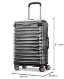 Samsonite Stryde 2 Hardside Expandable Luggage with Spinners, Brushed Graphite, Carry-On 22-Inch, Stryde 2 Hardside Expandable Luggage with Spinners