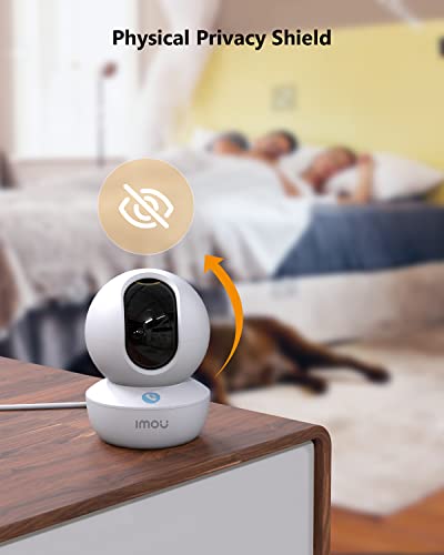 Imou 4MP WiFi Security Camera Indoor with Human Detection AI, 2.5K Pet Dog Baby Camera, 360° Pan/Tilt Wireless Camera, 10M Smart Night Vision, Smart Tracking, Siren, 2-Way Audio, Works with Alexa