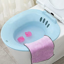 Toilet Sitz Bath Portable Personal Perineal Soaking Bidet Basin Travel Pregnant White