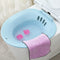 Toilet Sitz Bath Portable Personal Perineal Soaking Bidet Basin Travel Pregnant White