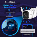 TP-Link Tapo Outdoor Security Camera, Wired & Wireless, 3MP, IP66, Night Vision, Two-way audio, Voice Control, Tapo APP, Smart AI Detection, No hub required (Tapo C310)