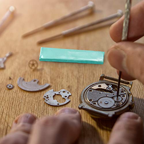 2 Pieces Watch Cleaning Putty DIY Cleaner Watch Cleaning Clay for Cleaning Wheel Pivots Hands Watch Cleaning and Repair Tool