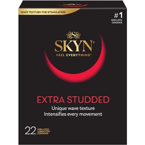 LifeStyles Skyn Extra Studded Condoms