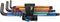 Wera 950/9 Hex-Plus Multicolor HF 1 Hex-Plus HF Black Laser Metric 1 L-Key Set with Holding Function 9 Pieces, 9 Pieces, 4013288188403