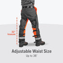 Husqvarna 587160704 Technical Apron Wrap Chap, 36 to 38-Inch Orange