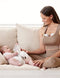 Momcozy Hands-Free Breast Pump S12 Pro, Wearable Pump with Comfortable Double-Sealed Flange 24mm, 3 Modes & 9 Levels Electric Breast Pump Portable for Easy Pumping, Smart Display (White, 2 Count)