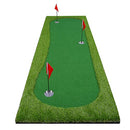 BOBURN Golf Putting Green/Mat-Golf Training Mat- Professional Golf Practice Mat- Green Long Challenging Putter for Indoor/Outdoor