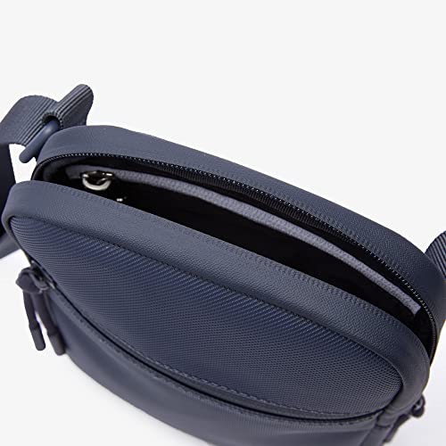 Lacoste Men's LCST Flat Crossover Bag, Eclipse, One Size