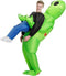 Inflatable Alien Costume Inflatable Halloween Costumes Blow Up Alien Costume for Halloween, Easter,Christmas (Adult Alien (160cm-190cm))